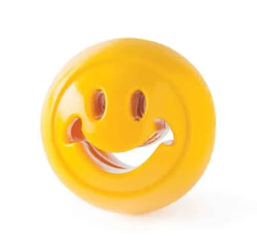 Produktbild Planet Dog Orbee-Tuff Nooks Happiness in gelb