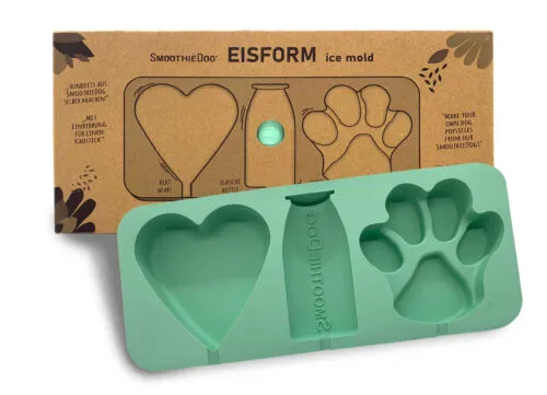 SmoothieDog Eisform mit Verpackung